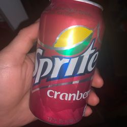 UNOPENED Original Sprite Cranberry Can