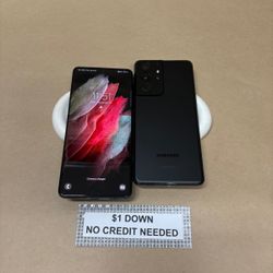 Samsung Galaxy S21 Ultra 5G - Only $1 Today Pay The Rest Later! 