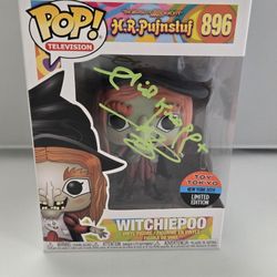 Side Krofft Signed H.R. Pufnstuf Witchiepoo Funko Pop JSA Authenticated 