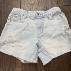 Girls Blue Jean Shorts Size 10 By Sugar & Jade #10