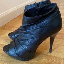 Open toe Shoes Genuine Leather 