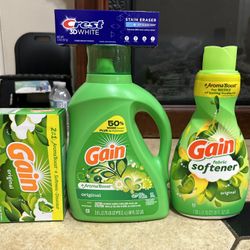 $20 Gain Bundle With Large Detergent 