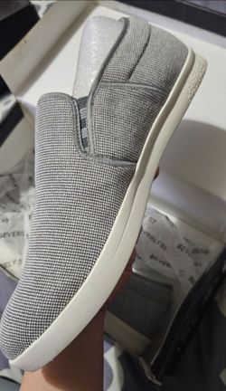 New Men's Gray Slip On Shoes