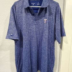 Men's Texas Rangers Antigua Polo XL