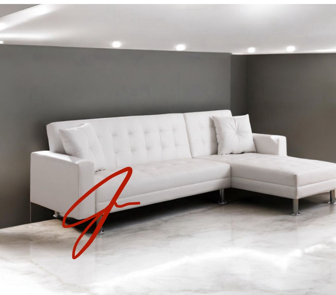 New! Comfy Sofa Sectional QUEEN sleeper !! 