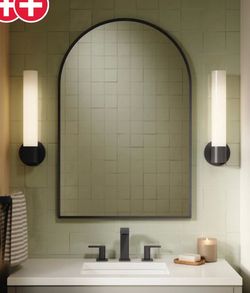 Kohler Orime 24" x 36" Arched Framed Mirror Item 1394411 | Model REC38754-BLL