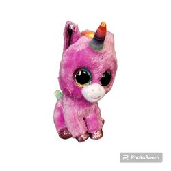 Ty Beanie Boos - ROSETTE the Purple Unicorn (6 Inch) Stuffed Plush Animal