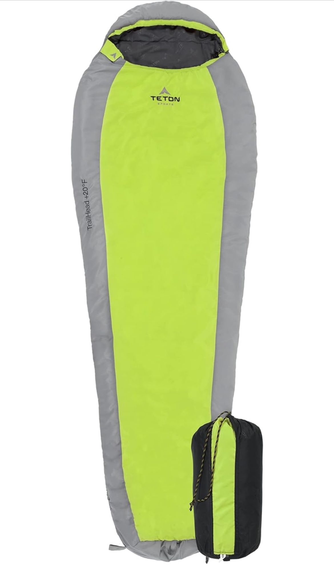 TETON Sports Ultralight Sleeping Bag; Lightweight Mummy Sleeping Bag, Camping, Hiking