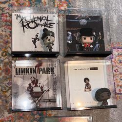 Funko Pop Album Covers My Chemical Romance Panic At The Disco Linkin Park