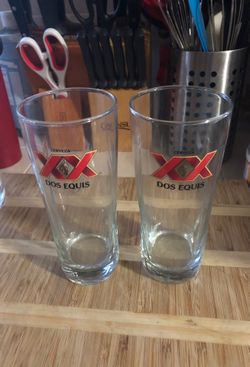 Set of 2 Dos Equis Glasses