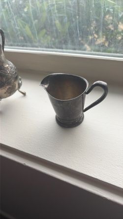 Vintage Victor S. Co. Heavy Silverplate Hotel Creamer R0124