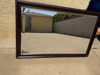 Large landscape mirror