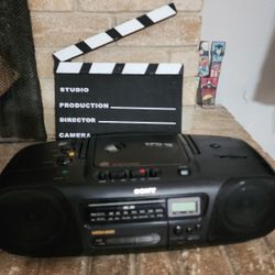 Sony Vintage Radio Boombox CD/ Cassette 