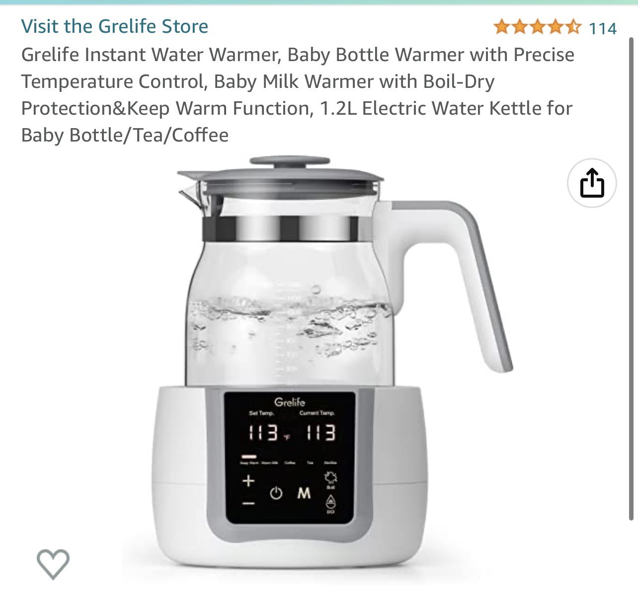 Instant Water Warmer