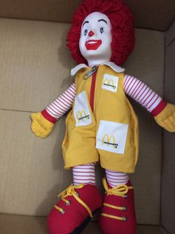 Ronald McDonald Vintage Doll Collection