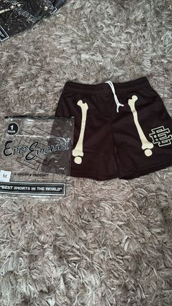 Eric Emanuel Black Bones Shorts