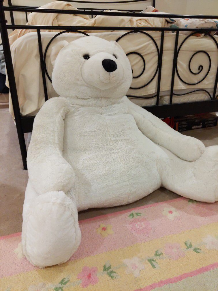 Giant Life Size Stuffed Animal Polar Bear