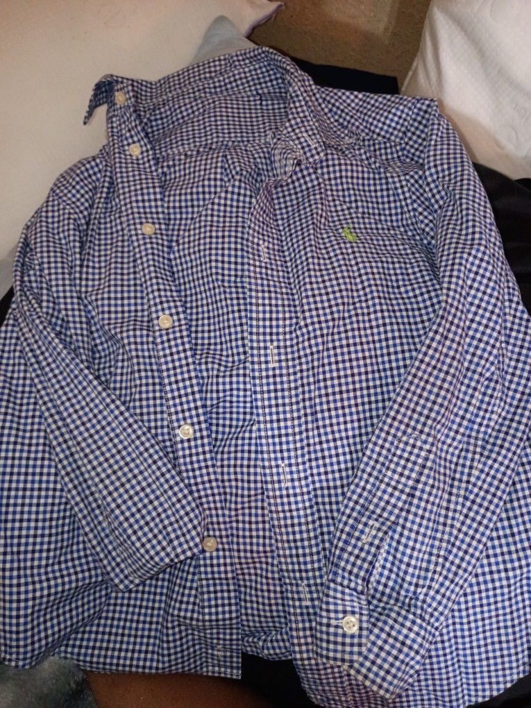 $8 Ralph Lauren Kid's Shirt Size 6/7