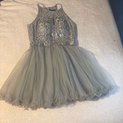 Grey Party Dress 