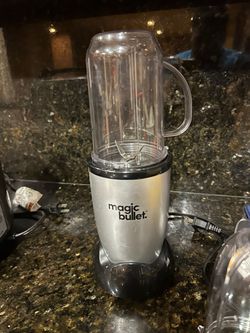 Magic Bullet Blender, Small, Silver, 11 Piece Set for Sale in