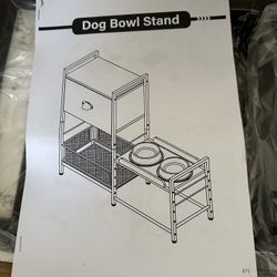 Dog Bowl Stand 