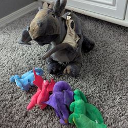 Dragon stuffed animal