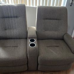 Double Seater Recliner