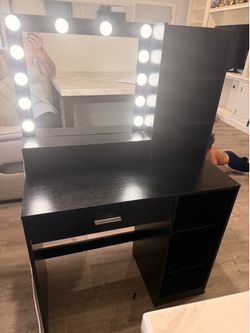 Black vanity