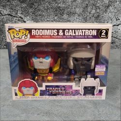 FUNKO POP! TV: TRANSFORMERS - RODIMUS & GALVATRON SDCC 2023 SHARED LE 2-PACK