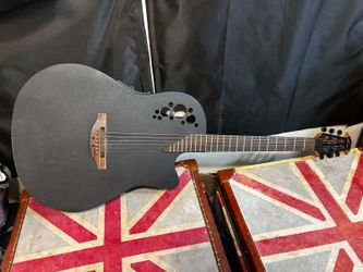 Ovation 1778TX Elite Black Acoustic Electric Guitar