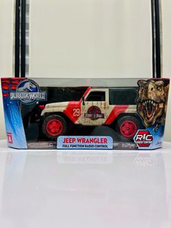 Jurassic World Movie Full Function Radio Control Jeep Wrangler NEW