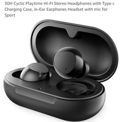 BT Earbuds Open Box Bluetooth See Pix CLMT