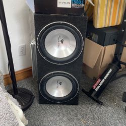  Car Subwoofer With Box Amplifier 
