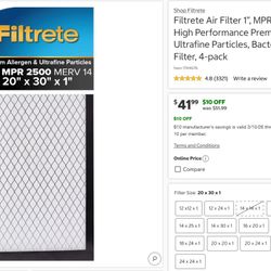Air Filter 4 Pack
