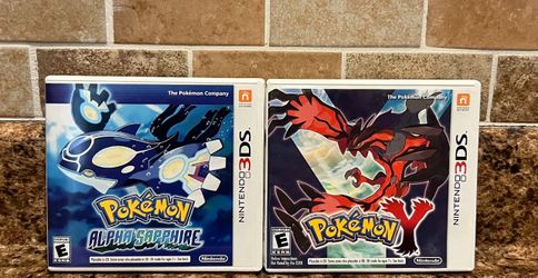 Pokémon Alpha Sapphire And Pokemon Y Cases