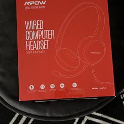 MOW DREAM -EXPLORE - INSPIRE WIRED COMPUTER HEADSET