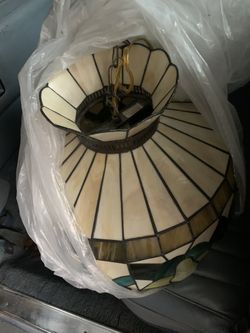 Stained Glass Chandelier