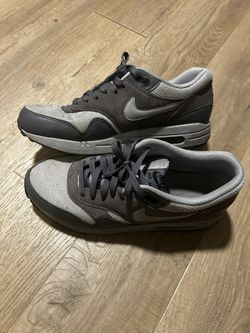 Nike Air Max 1 (Gray/Charcoal) - Size 9.5