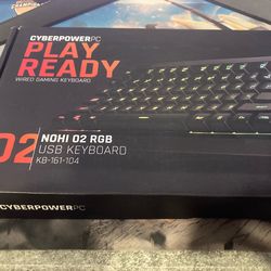 RGB Gaming Keyboard (New/Open Box)