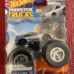Hot wheels Monster Truck - Fast & Furious Nissan Skyline