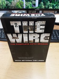 The Wire The Complete Fifth Season DVD 4-Disc Set Episodes 1-10 + Bonus Features