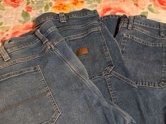 3 pairs of men's jeans, 42/32 and 44/32, $10 each