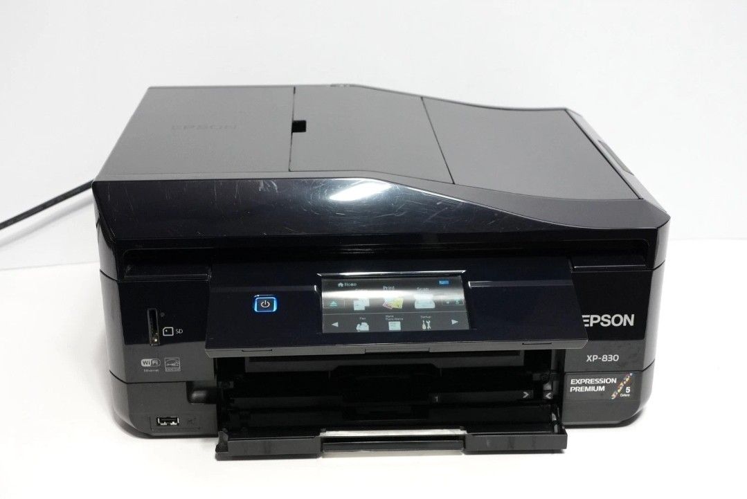 Epson Expression Premium XP-830 Wireless All-In-One Printer – Tested & Working