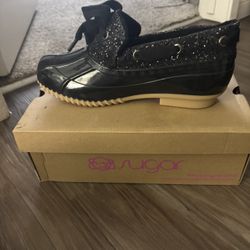 Glitter Rain Boots