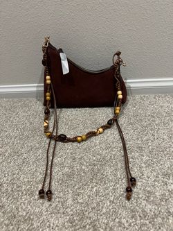 Suede Shoulder Bag