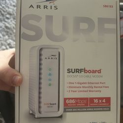 Netgear Nighthawk Router And Arris Surfboard Modem 
