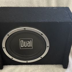 10″ Subwoofer in a Vented Enclosure – SBX100  