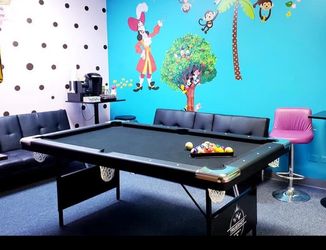 Foldable Life-Size Pool Table for Sale