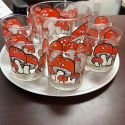Mushroom Cup Set w/ Ice Bowl