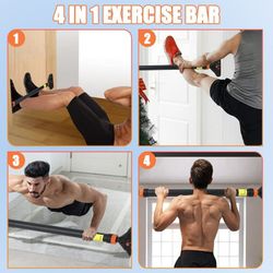 Exercise Pull Up Fitness Bar 4 In 1 